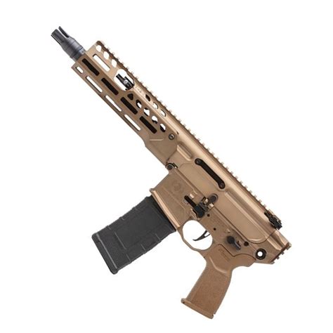 Sig Sauer MCX SPEAR-LT .300 Blackout 8" 1:5" Bbl Coyote Brown Pistol w ...