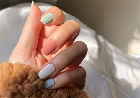 Tipos De Unhas Pintadas - Unhas pintadas diferentes - 30 ideais de nail art em 2021