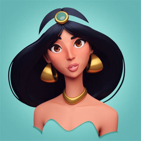 ArtStation - Princess Jasmine