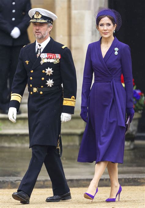 The Crown Prince and Crown Princess of Denmark Attend Coronation of