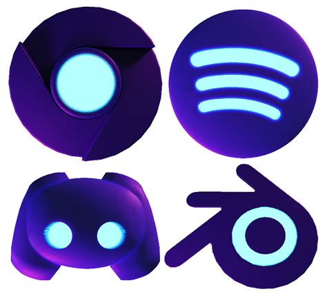 Made some custom desktop icons! : r/blender