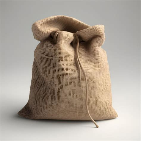 Premium AI Image | Jute Bag as a Sustainable Accessory