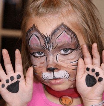 Easy Cat Face Paintings