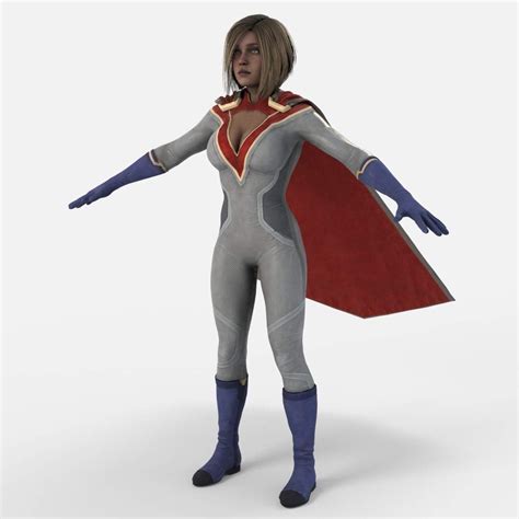 Free 3D file Power Girl from Injustice 2 3D Model・3D printable design ...