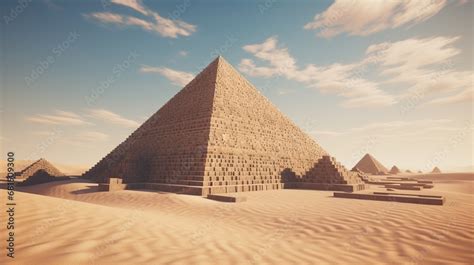 process  building pyramids  ancient egypt stock photo adobe stock