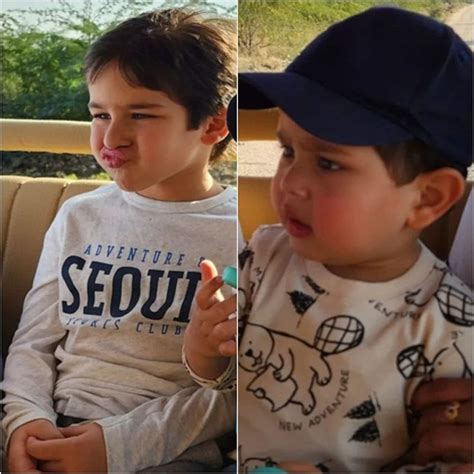 Kareena Kapoor Khan's sons Taimur and Jeh go for an animal safari but ...