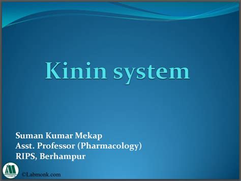 Kinin system - Labmonk Notes