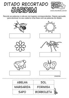 27 ideias de bichinhos de Jardim para salvar hoje | atividades de ...