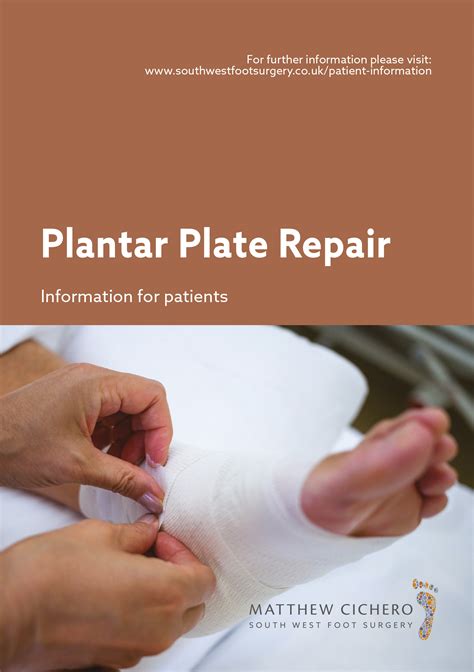 Plantar Plate Repair — Matrix Foot and Ankle
