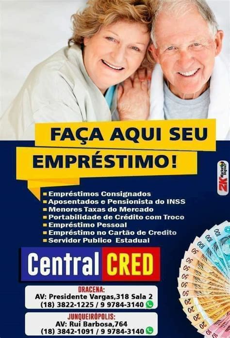 central cred financeira servico de emprestimo em dracena