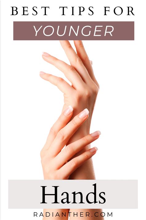 how to make your hands look younger