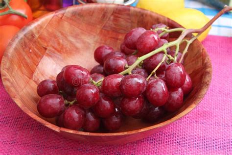 Red Grapes stock image. Image of fresh, exotic, fruit - 37464955