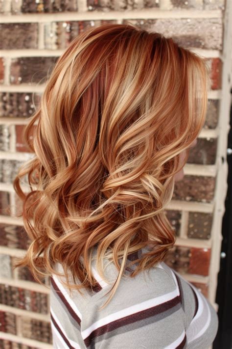 How To Maintain Your Brown Reddish Hair With Blonde Highlights To Keep The Color Fresh And Bright 1