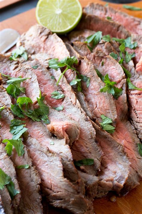 Paleo Grilled Flank Steak (Carne Asada) | Hot Pan Kitchen