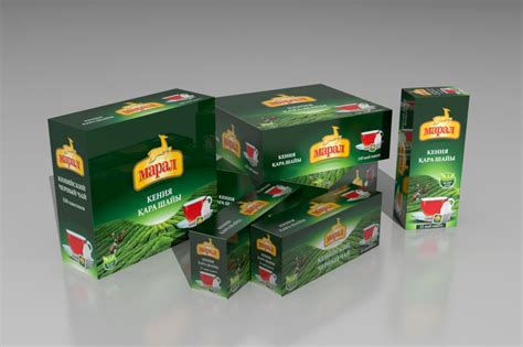 Maral Tea Ambalaj Tasarımı - Bordo Çözümevi