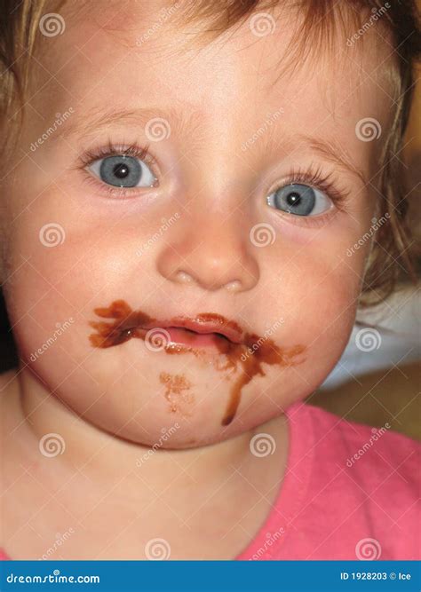 Dirty Mouth stock image. Image of eyes, lovable, covered - 1928203