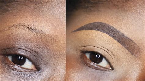 How To Draw On Eyebrows Without Makeup | Makeupview.co