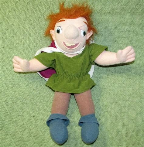 1995 HUNCHBACK of NOTRE DAME PLUSH DOLL MATTEL VINTAGE QUASIMODO WITH CAPE