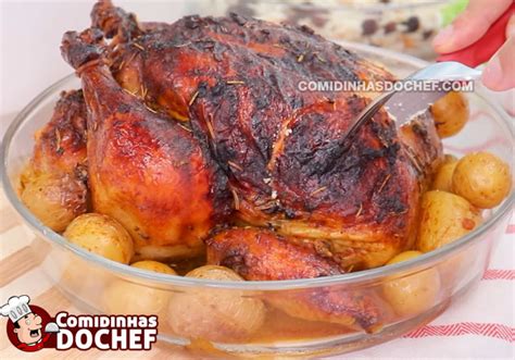 Como Assar O Frango - Como Assar Frango no Forno e Não Ficar Seco - Comidinhas do Chef