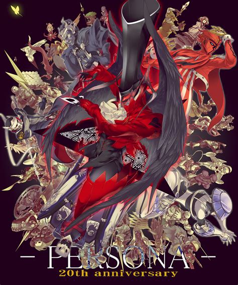 Safebooru - 909s anniversary apollo (persona 2) arsene (persona 5