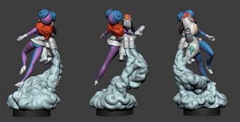 Droopy and Miss Vavoom! by JoaoRomeu | Download free STL model