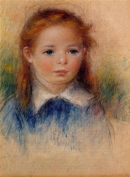 Portrait of a Little Girl, 1880 - Pierre-Auguste Renoir - WikiArt.org