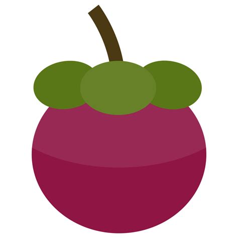 mangosteen fruits icons  png