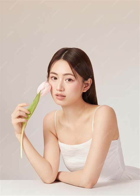 Premium Photo | Secrets to achieving a beautiful face naturally