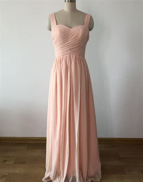 light peach color dress