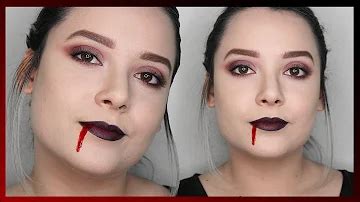 Maquiagem De Vampira Simples E Fácil - Como fazer uma maquiagem de vampiro fácil?