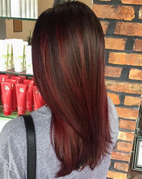 50 Shades of Burgundy Hair Color for 2024 | Hair color burgundy, Wine ...