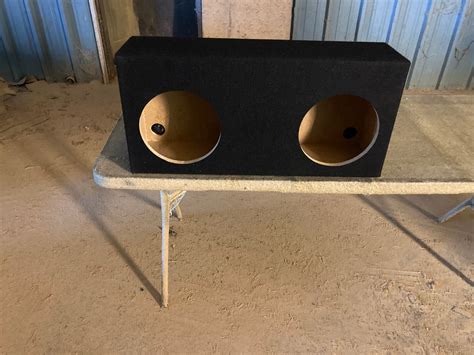 10" JL AUDIO 10TW3 SPEAKER BOX SUBWOOFER ENCLOSURE 1.5 CUFT PORTED 3/4 ...