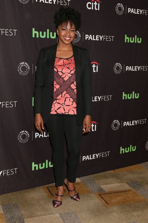Jerrika Hinton at Media’s 34th Annual PaleyFest Los Angeles 3/19/ 2017