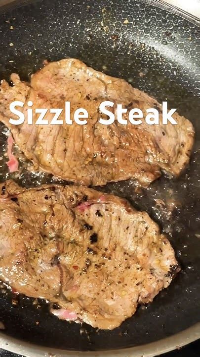 pan seared sizzle steak lunch  dinner recipe food dinner steak