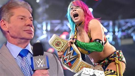 Asuka Says Vince McMahon Hugged Her After Championship Win at TLC