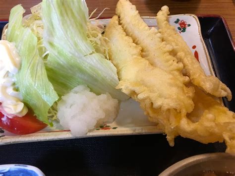 絶品★イカ天定食750円[青木・お食事処たっちゃん] : おひとりさまの「今日もご馳走さまでした。」