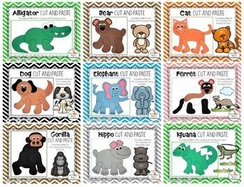 A to Z Animal Crafts Bundle by Crafty Bee Creations | TpT