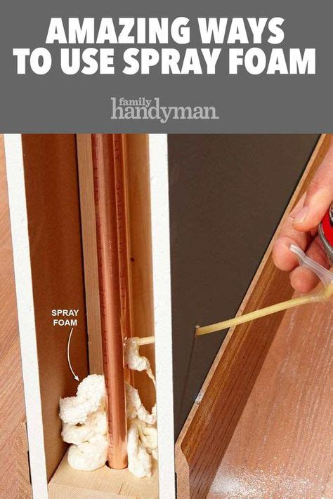Spray Foam Hacks That Will Blow Your Mind.