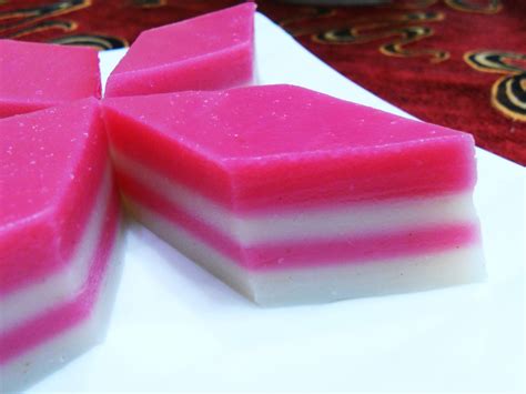 resepi kuih lapis lembut
