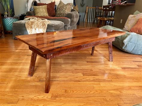 reclaimed cherry wood table etsy