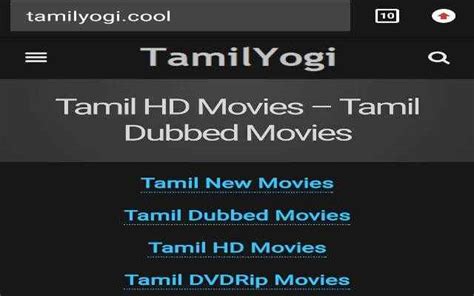 TamilYogi Tamil Dubbed HD Movies Download [100% Free]