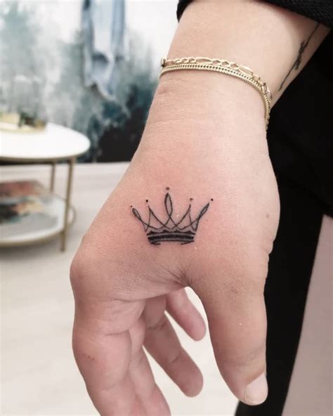 Princess Crown Tattoo