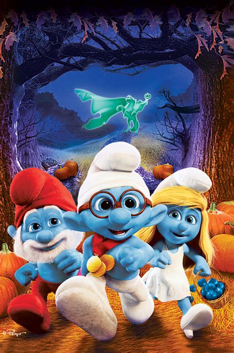 Sony Gets Spooky with 'Smurfy Hollow'