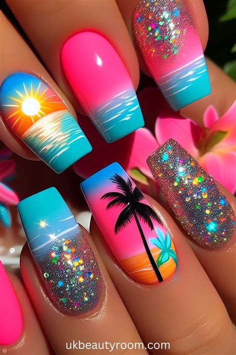 39 Bright Nails to Flaunt this Summer Season! | Stylish nails, Gel