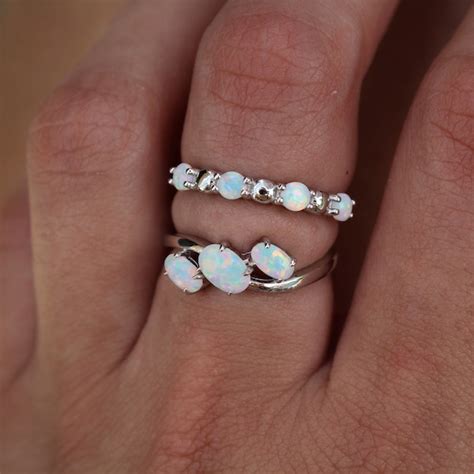 Oval Opal Ring - Etsy