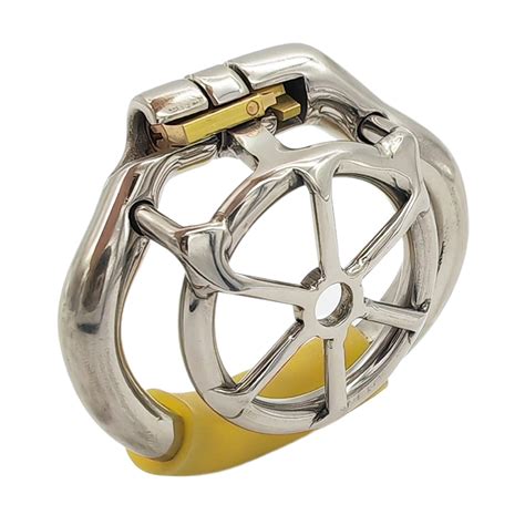 Super Small Flat Stainless Steel Male Chastity Device – topchastity