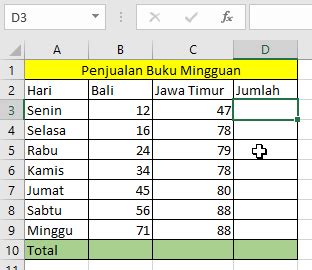 cepat rumus penjumlahan excel otomatis advernesia