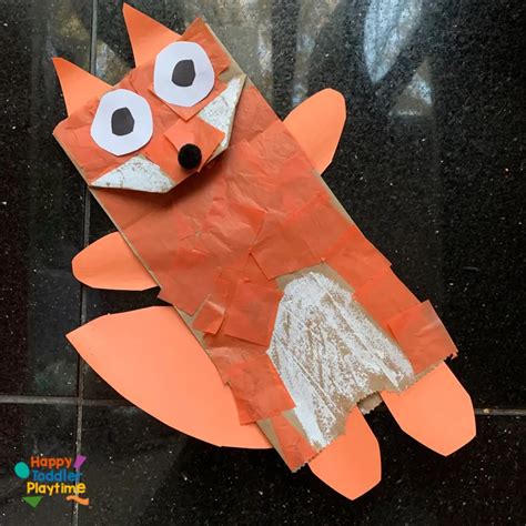 10 Clever Fox Crafts for Preschoolers - Education Outside