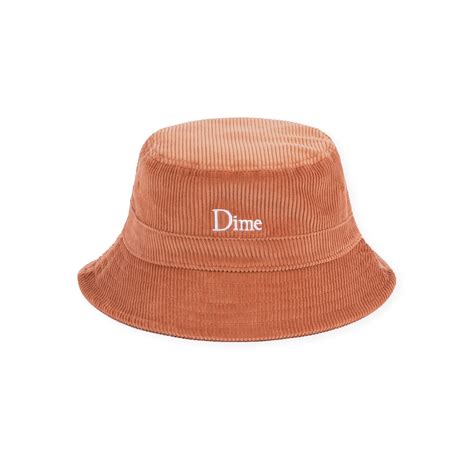 Dime Cord Bucket Hat (Rust) - DIMESP40RUST - Consortium