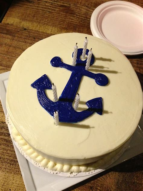 Anchor Birthday Cake. Lark Bakery, Silverlake CA